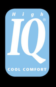 A High IQ Cool Comfort technológia védjegye